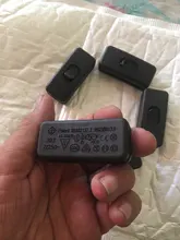 Lámpara de mesa con encendido/apagado en línea, Cable de luz de escritorio, interruptores de Cable, accesorios eléctricos, color negro, clásico, 5 unids/lote