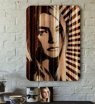 

Personalized Retro Portrait Design Wood Tablo-2