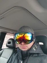 ELAX-Gafas de esquí antiniebla de doble capa, gafas de esquí para nieve y Snowboard, gafas de motonieve para deportes al aire libre