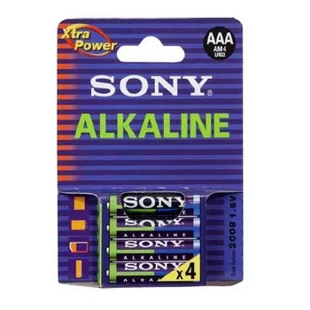 

BLISTER ALKALINE battery AM4B4 TYPE LR03 AAA (4ud.)