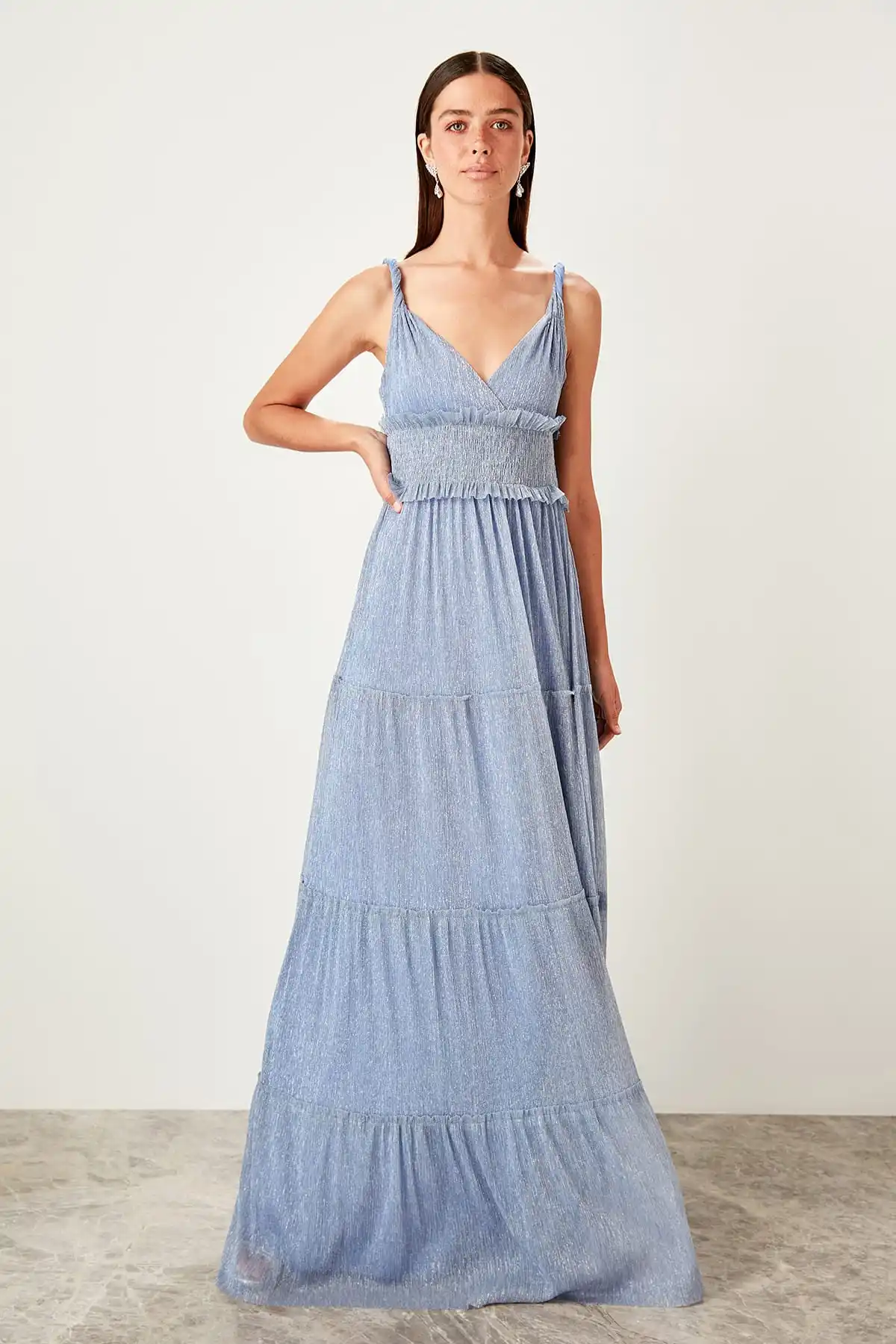 Trendyol Gipeli вечернее платье TPRSS19FZ0436 | Свадьбы и торжества