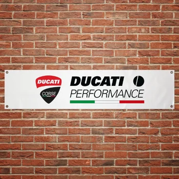 

DUCATI Flag pvc for campaign, sports decoration for garage, workshop, Flag, decoration for tent