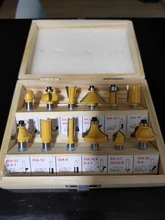 Router-Bit-Set Trimming Milling-Cutter Cutting LAVIE Straight Tungsten Carbide 8mm MC02006