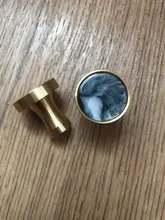 Furniture-Handles Door-Knobs Drawer Pulls Cupboard Shell-Resin Cabinet Kitchen Brass