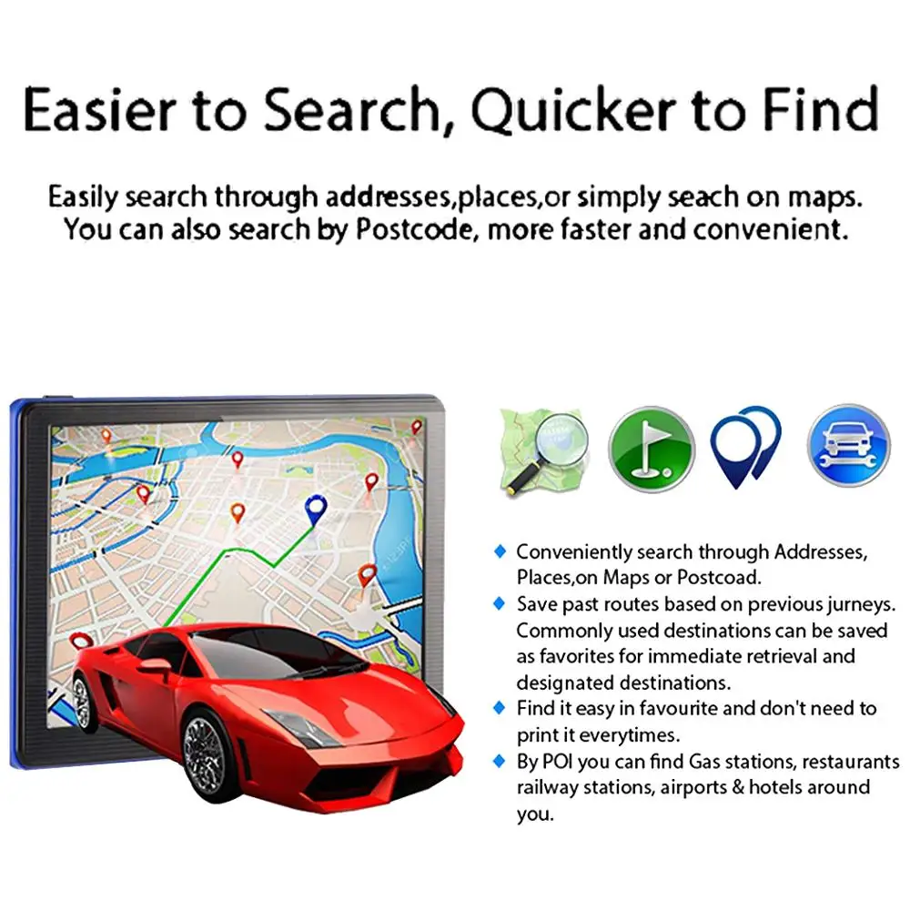 GPS-навигатор в машину маршрут