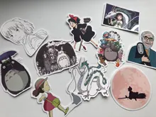 10/30/50 unids/pack Anime japonés en espíritu pegatinas para monopatín casco de la caja de regalo bicicleta ordenador portátil juguetes de los niños