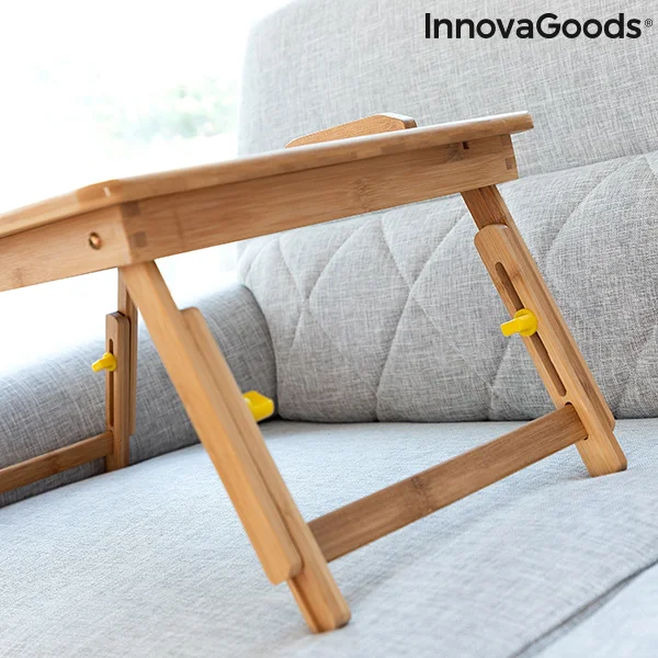 Бамбуковый складной столик Lapwood InnovaGoods