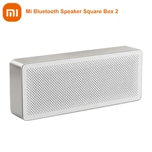 Original Xiaomi Mi Bluetooth Speaker Square Box 2 Stereo Portable Wireless Bluetooth 4.2 HD High Definition Sound Quality Play