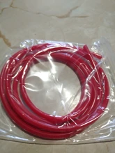 Tubo de silicona Flexible para refrescos de grado alimenticio, 1 metro, ID, 1, 2, 3, 4, 5, 6, 7, 8, 9, 10mm, Conector de agua colorido