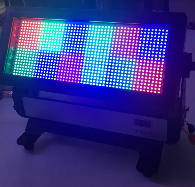 Наружное освещение для сцены водонепроницаемый Ip65 960*0,5 Вт RGB SMD Pixel DMX светодиодный светильник-стробоскоп для церковных мероприятий, вечерние