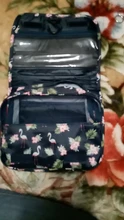 Bolsos de maquillaje para mujeres, Neceser de viaje de alta calidad, organizador de artículos de tocador, impermeable, almacenamiento colgante, bolsa de baño