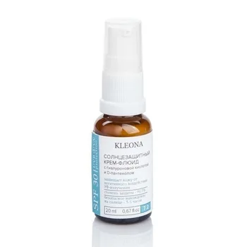 

Kleona Солнцезащитный крем-флюид для лица SPF 30 Солнцезащитные средства