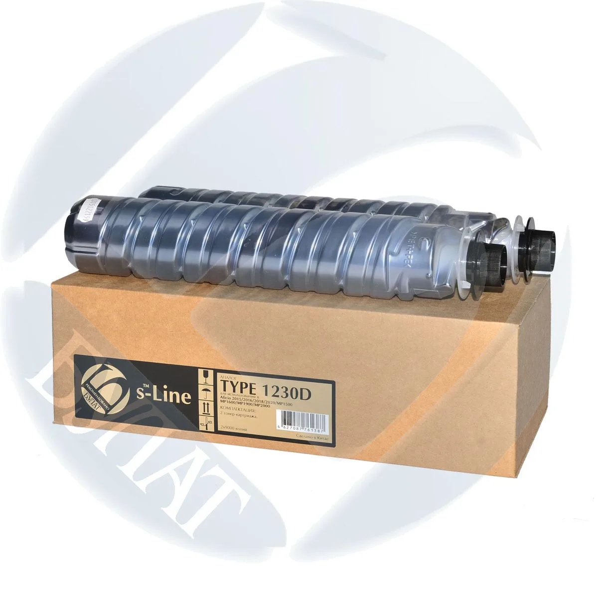 Type 1230D Тонер картридж Ricoh Aficio 2015 / MP1900 MP2000 (9k) БУЛАТ s-Line DARCAF2015060 | Компьютеры и офис