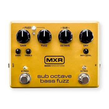 

M287 MXR Sub Octave bass fuzz effect pedal, bass, Dunlop