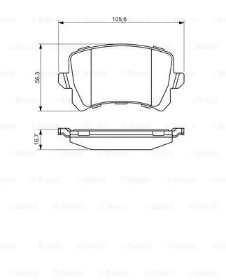 Колодки дисковые з.\ Seat Alhambra 1.4/2.0TDi 10, VW Passat/Shar