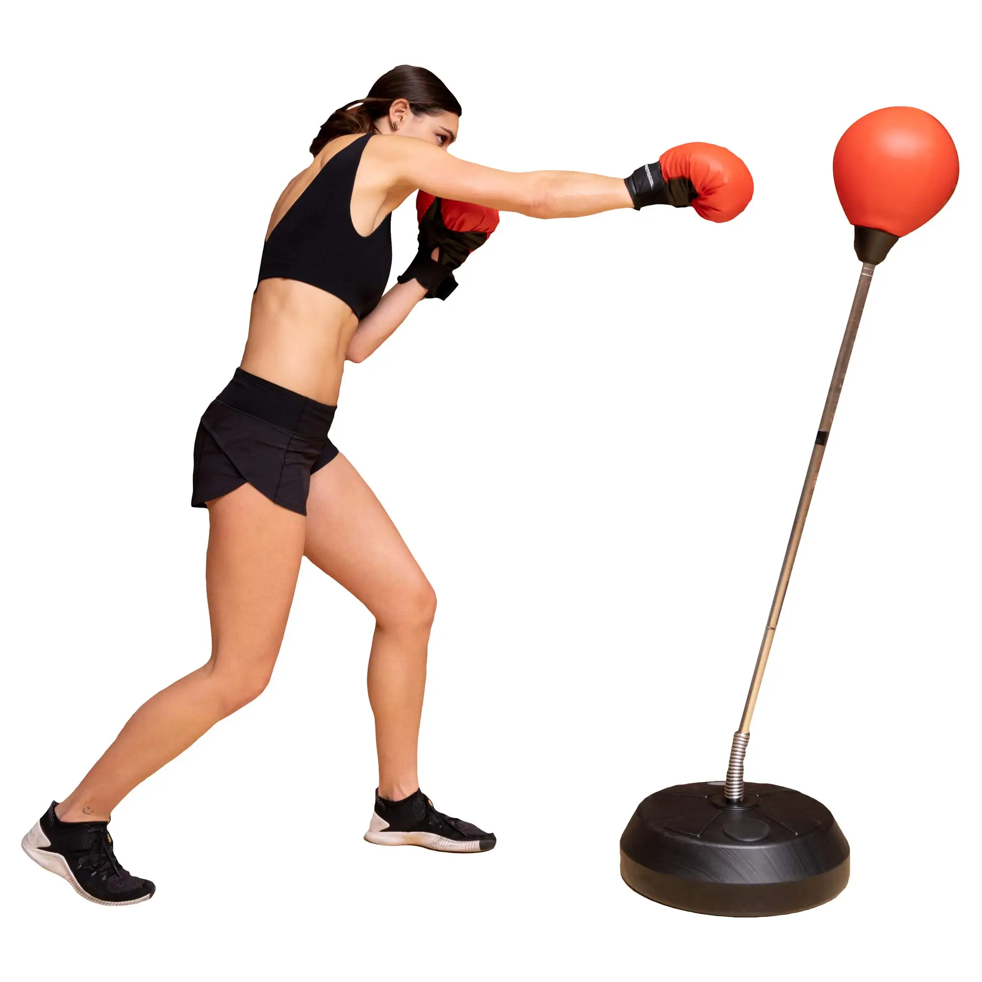 Sacco Da Boxe Palla Da Boxe Reflex Speed Balls Muay Thai Punch Boxe Mma Fitness Attrezzature Sportive Allenamento Supporto Regolabile In Altezza