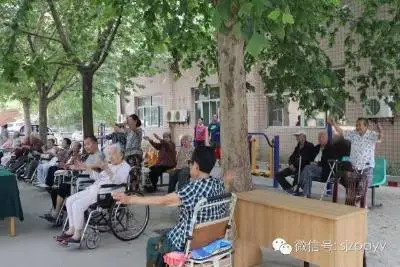 石家庄基督教会参加平安养老院的中秋节活动