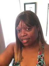 ALAN EATON-Peluca de cabello sintético liso para mujer, cabellera artificial corto y rubio con flequillo, color marrón degradado, estilo Cosplay, resistente al calor