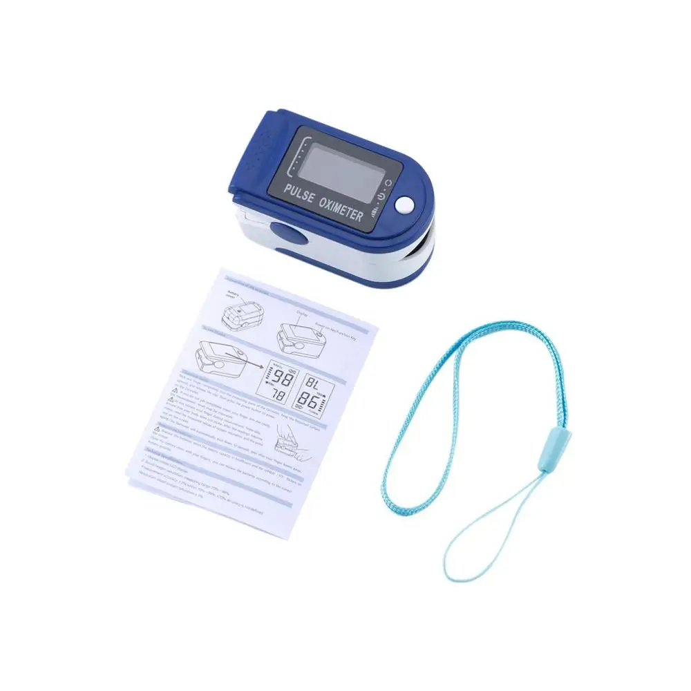 

Portable Digital Fingertip Pulse Oximeter OLED Display Blood Oxygen Sensor Saturation SpO2 Monitor Measurement Meter