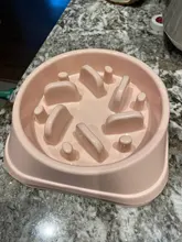 Slow Feeder Dog Bowl Eating Interactive Down Feed Large Feed Pet Bloat Stop