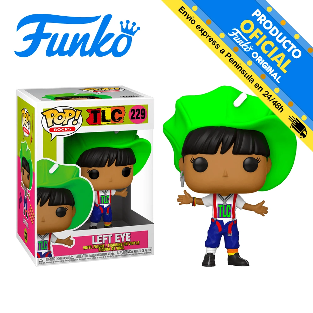 Funko Pop! Tlc Left Eye (ain't 2 Proud 2 Beg), Number 229, Reference