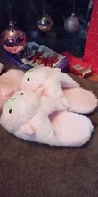 Fur Slippers House Slides Alpaca Bedroom Plush Furry Flat Winter Cartoon Cute Women Home