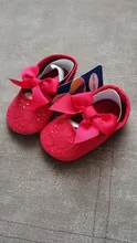 Zapatillas antideslizantes informales para niños recién nacidos de 0 a 18M, zapatos de suela suave con lazo para cuna