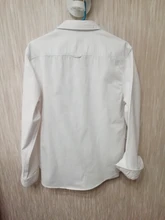 Camisa de manga larga para hombre, Camisa de algodón puro estilo Retro abotonada GA-Z102