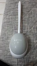 TPR Brush Head Toilet Brush No Dead Corners Household Wall-Mounted Shelf Wash Squat Toilet