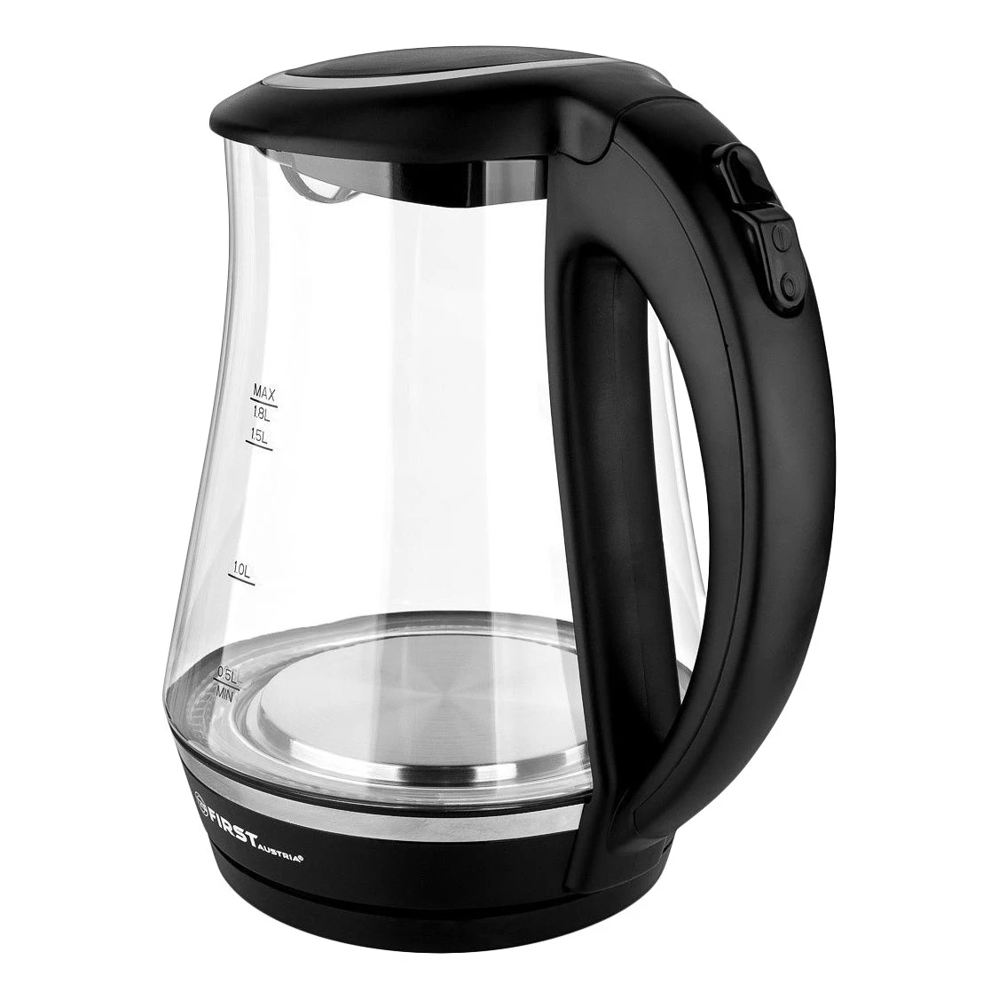 Чайник электрический FIRST FA-5405-1 Black(Индикатор включения, объем 1,8 л, подсветка, мощность 2200 Вт