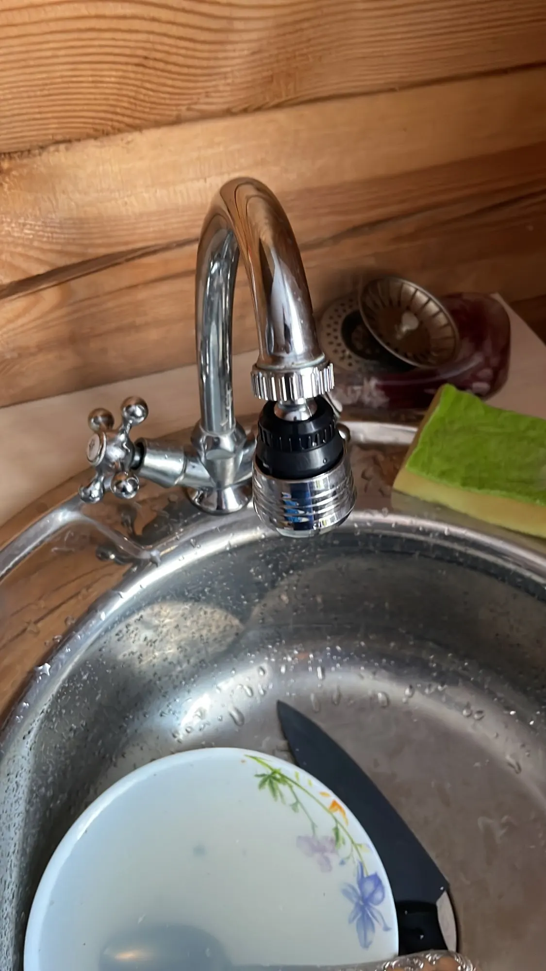 SHAI Water Faucet Bubbler Kitchen Saving Tap Filter Saving Bathroom Shower Nozzl 