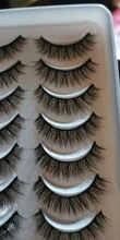 Extension Mink-Eyelashes Makeup Handmade Natural 3D New 5/10-Pairs