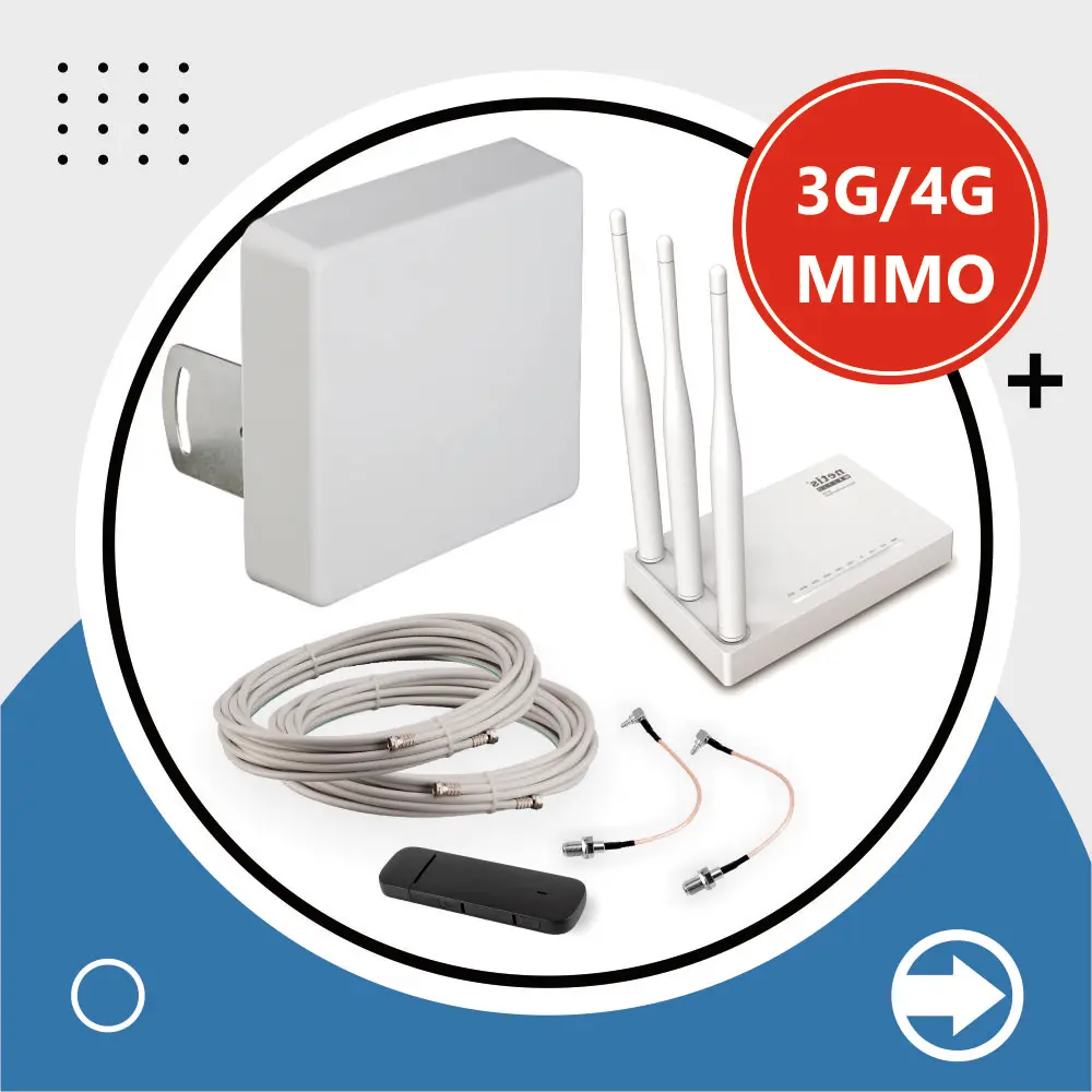 АКЦИЯ Wi Fi роутер Netis MW5230 5230 Модем Huawei E3372h 320 Антенна 3G/4G 15дБ 18дБ MIMO Пигтейлы