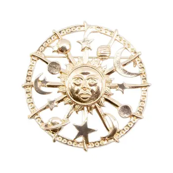

Brooch jewelery Sun (50734)