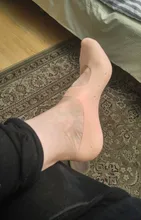 1 par de silicona herramienta de cuidado de pies agrietados hidratante Gel tacón calcetines roto Protector de cuidado de la piel, pedicura, monitores de salud masajeador