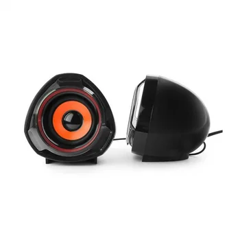 

Speaker System 2.0 gembird spk-105 Black (5 w, volume control, USB-powered) (spk-105)