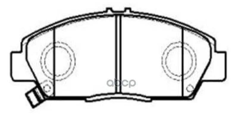 Ckho-46_колодки Дисковые Передние! Honda Accord/Prelude2.0&16v 92, Rover 600 1.8-2.0 93-99 Ctr Ckho46 Ctr арт. CKHO46