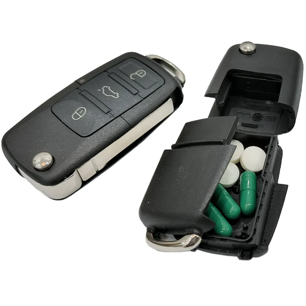 Key Diversion Safe Hidden Secret Compartment Stash Box Discreet Decoy Car  Key Fob to Hide and Store Money - AliExpress