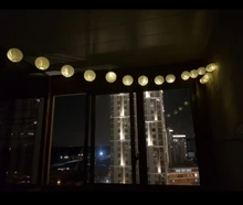 Solar-Light Lantern Garland Wedding-Garden-Decoration Outdoors 