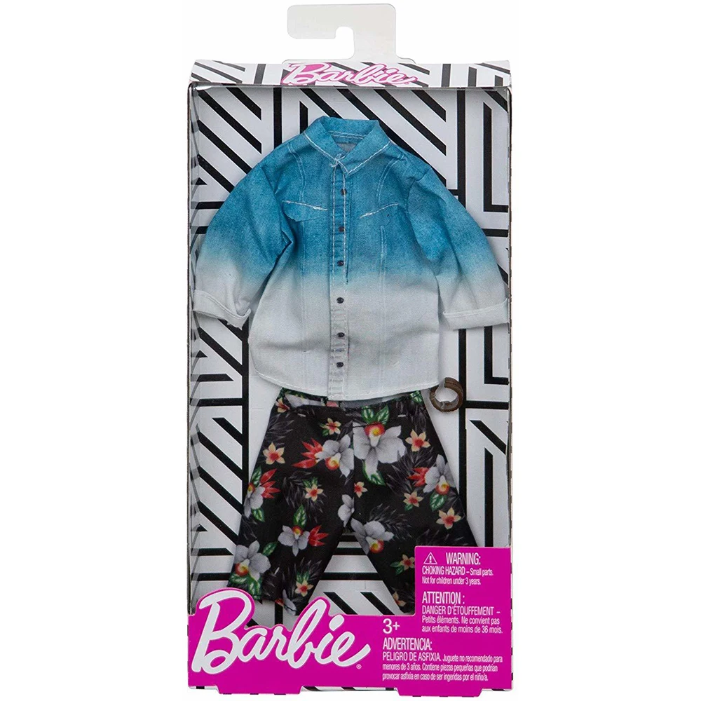 Одежда для кукол Barbie "Наряд для Кена" Denim Shirt