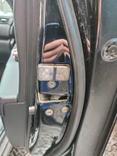 Baseus-luz de advertencia de puerta de coche, luces Flash anticolisión, señal magnética inalámbrica, 6 LED, 2 uds.