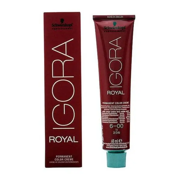 Перманентный Краситель Igora Royal Schwarzkopf N° 6-00