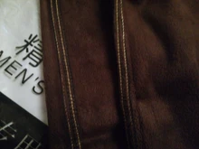 Pantalones vaqueros cálidos para hombre, Jeans de alta calidad de marca famosa, para otoño e invierno, cálidos y suaves, 2019