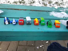 Coche de juguete extraíble para niños y niñas, vehículo de avión de plástico, divertido, regalo de Navidad de Año Nuevo, educativo