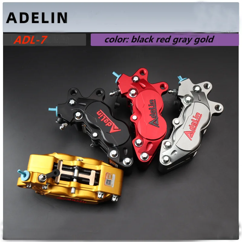 

Adelin ADL-20 HF6/F101 Brake calipers Motorcycle Disc Brake Caliper Right Left 4 Piston 40mm For BWS RSZ CNC cbr 1000