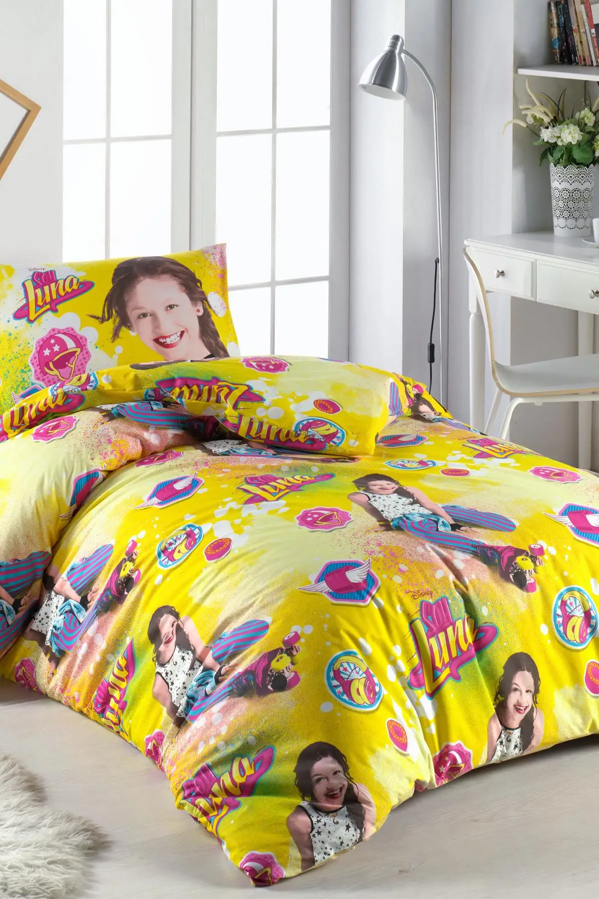 

Bedding Set fitted sheet with 100% Cotton | Luxury Ranforce Bed Linen Set 3 pcs Duvet Cover Set from Turkey sweety