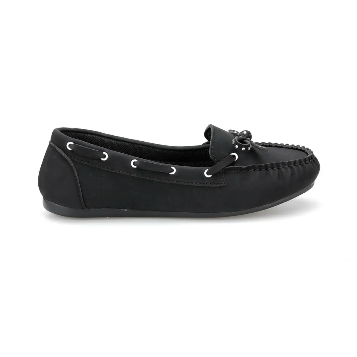 FLO DS18020-19S; черные женские лоферы; Miss F