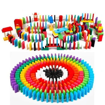 

Children's Educational Tutorial 360 Piece 4,50 x 2,30 x 0,70 cm Wooden Children Domino Domino Game Free Shipping From Turkey