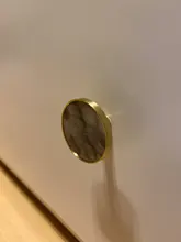 Furniture-Handles Door-Knobs Drawer Pulls Cupboard Shell-Resin Cabinet Kitchen Brass