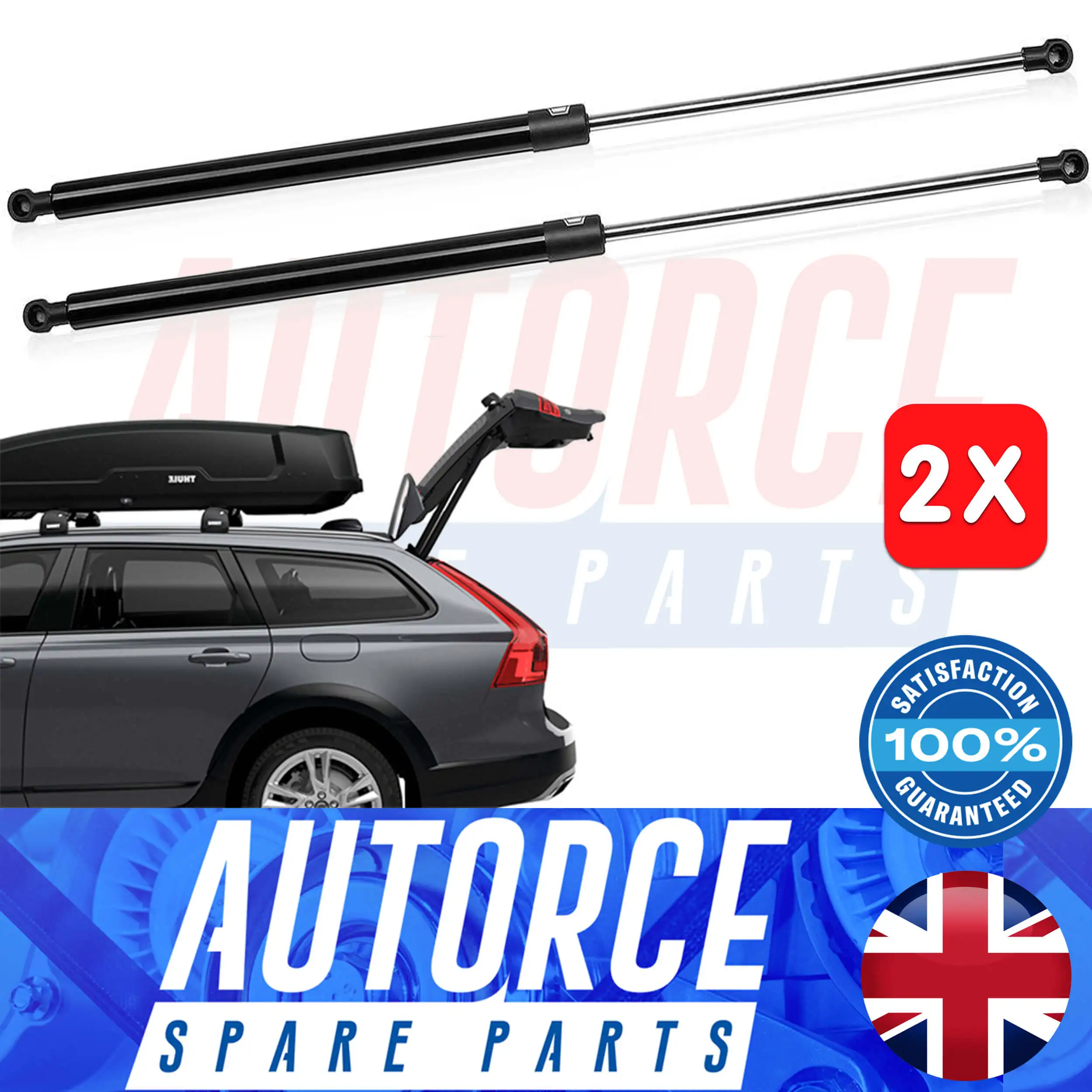 

Autorce 2X Rear Tailgate Boot Gas Struts Intended For Audi A3 Hatchback 2003-2012 - 490 (N) 475 MM - 8P3827552A, 8P3827552B